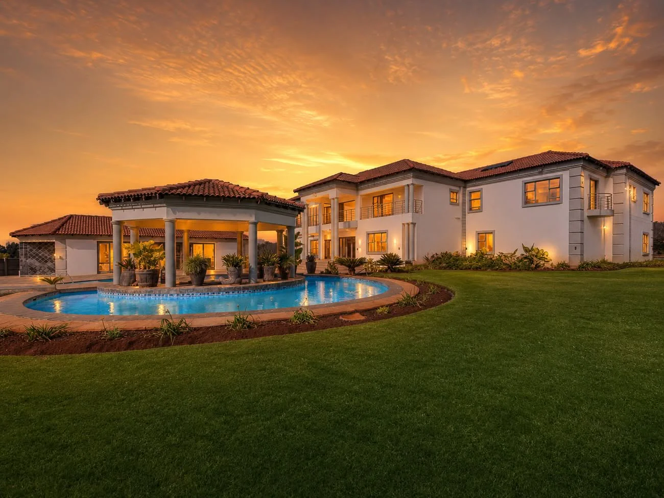 Blue saddle ranches estate architecture